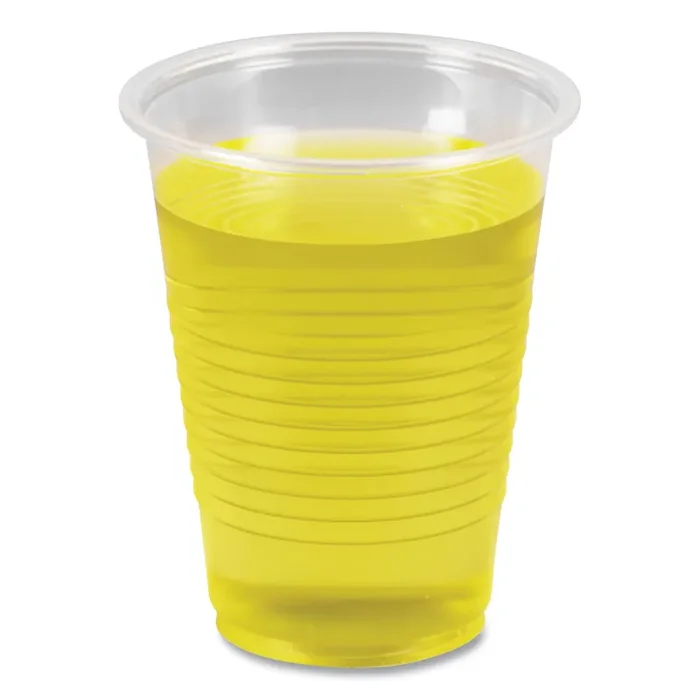 Boardwalk® Translucent Plastic Cold Cups, 7 oz, 100/Pack