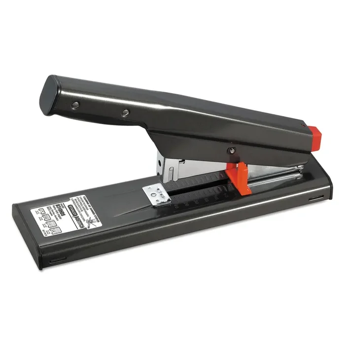 Bostitch® Antimicrobial 130-Sheet Heavy-Duty Stapler, 130-Sheet Capacity, Black