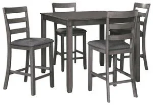 Bridson Counter Height Dining Table and Bar Stools (set of 5)