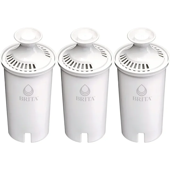 Brita® Replacement Water Filter for Pitchers, 3/Pack, 8 Packs/Carton