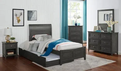 BROGAN Full Bed / CM7517GY-F-BED