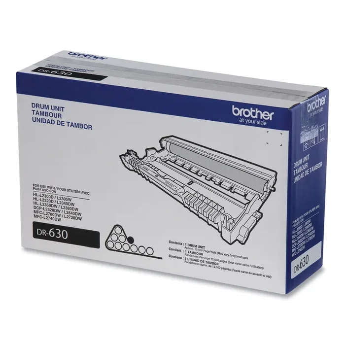 Brother Dr630 Drum Unit, 12,000 Page-Yield, Black