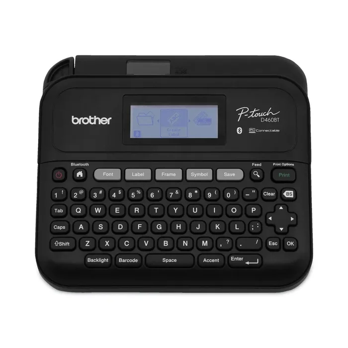 Brother P-Touch® P-Touch Business Expert Connected Label Maker, With 1 Roll Sample Tape, 30 mm/s Print Speed, 7.4 x 7 x 2.8