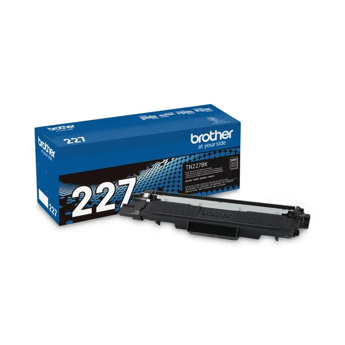 Brother Tn227bk High-Yield Toner, 3,000 Page-Yield, Black