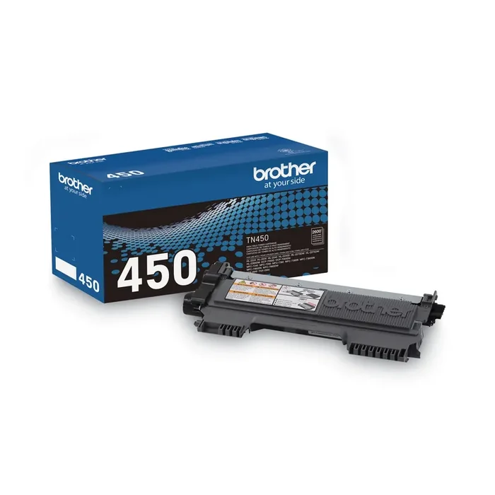 Brother Tn450 High-Yield Toner, 2,600 Page-Yield, Black