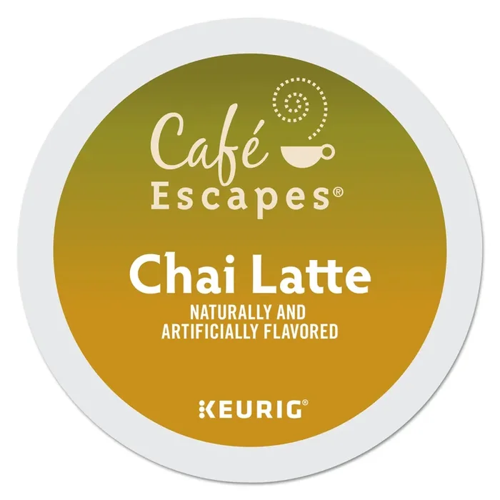 Café Escapes® Chai Latte K-Cups, 96/Carton