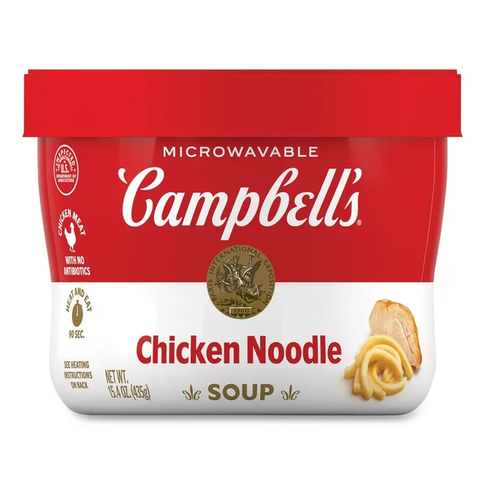 Campbell‘s® Chicken Noodle, 15.4 oz Bowl, 8/Carton