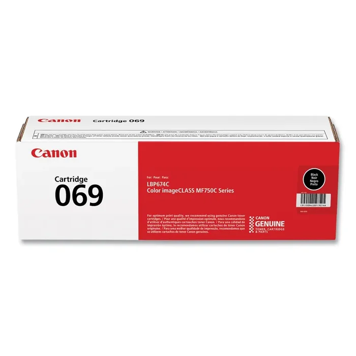 Canon® 5094C001 (069) Toner, 2,100 Page-Yield, Black