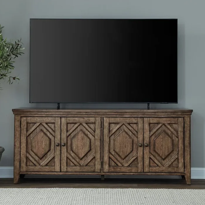 Carolina Park – 78″ TV Console – Brown