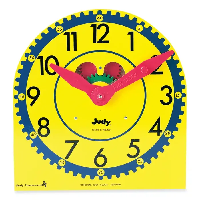 Carson-Dellosa Education Large Judy Clock, Ages 5 to 9