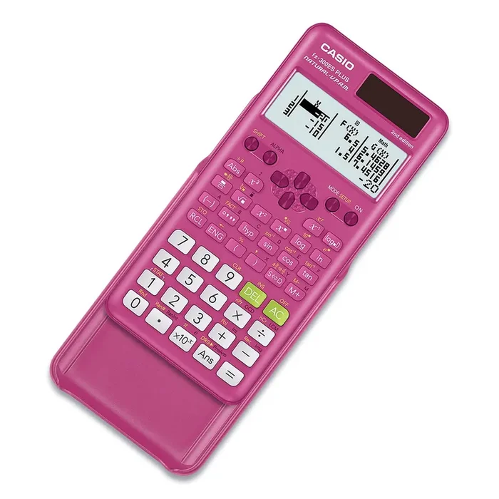 Casio® Fx-300es Plus 2nd Edition Scientific Calculator, 16-Digit Lcd, Pink