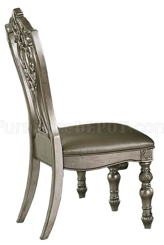 Catalonia Side Chair in Platinum Gold (Set of 2)