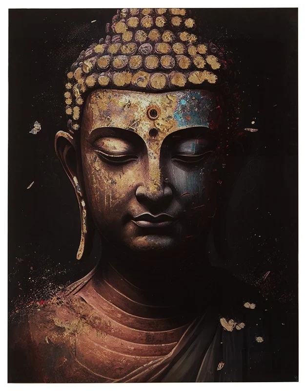 Caymoore – Wall Art – Black / Gold Finish