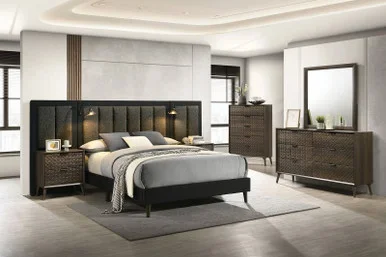 CHALFONT 4 Pc. Queen Bedroom Set+WP / FM7272DB-Q-WP-4PC