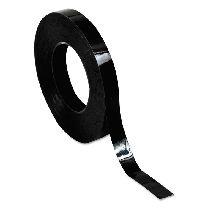 Chartpak® Graphic Chart Tapes, 1″ Core, 0.25″ X 27 Ft, Matte Black