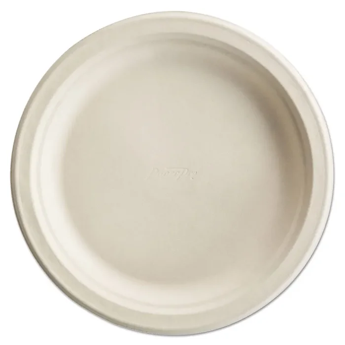 Chinet® Paper Pro Round Plates, Paper, 6″ dia, White, 125/Pack, 8 Packs/Carton