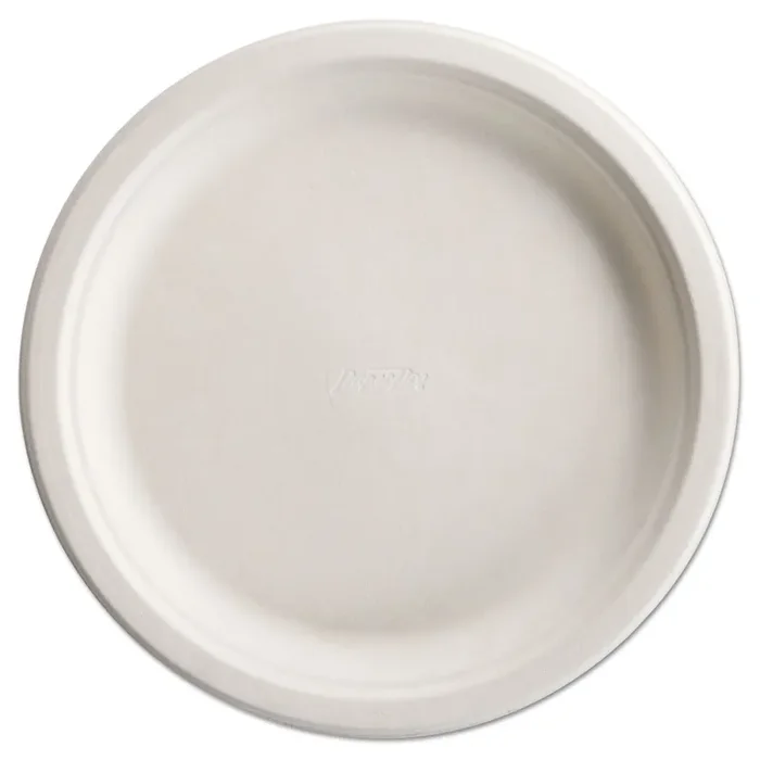 Chinet® PaperPro Naturals Fiber Dinnerware, Plate, Paper, 10.5″ dia, Natural, 125/Pack, 4 Packs/Carton