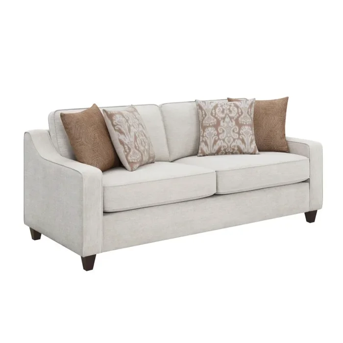 CHRISTINE Upholstered Sloped Arm Sofa