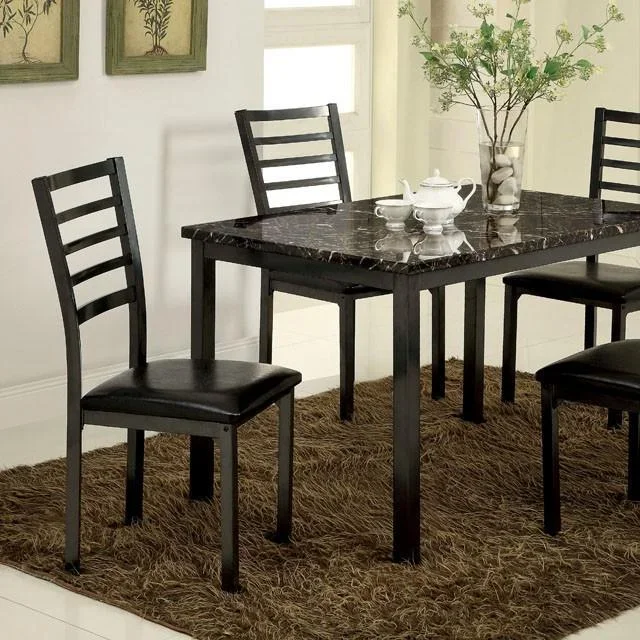 COLMAN Black 48″ Dining Table