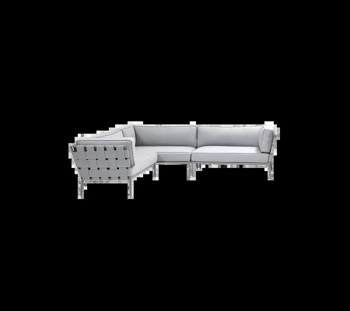 Conic modular corner sofa