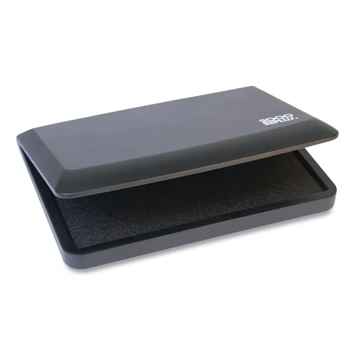 COSCO 2000 Plus One-Color Felt Stamp Pad, 1, 4.25″ X 2.75″, Black