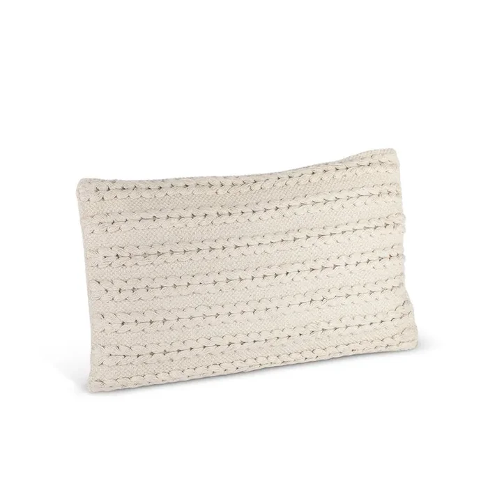 Cotton Woven Macrame Pillow