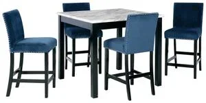 Cranderlyn Counter Height Dining Table and Bar Stools (set of 5)