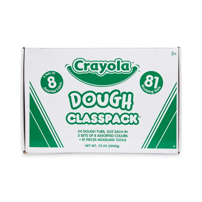 Crayola® Dough Classpack, 3 Oz, 8 Assorted Colors