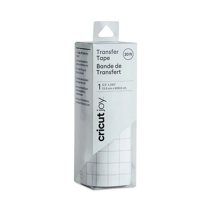 Cricut® Joy Bulk Transfer Tape for Vinyl, 5.5 x 240, Clear