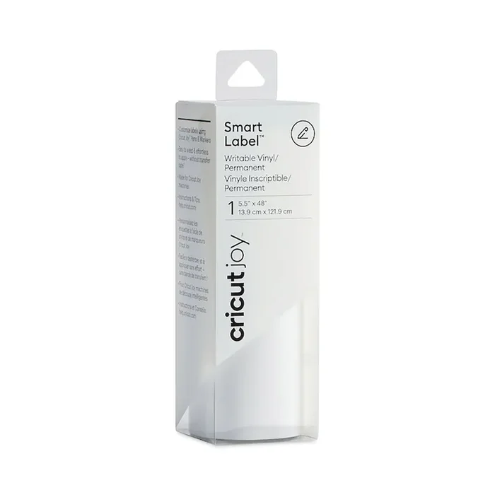 Cricut® Joy Smart Label Writable Vinyl, 5.5 x 48, White
