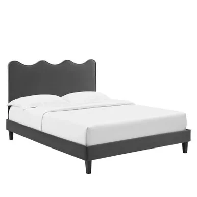 Current Performance Velvet Full Platform Bed / MOD-6732