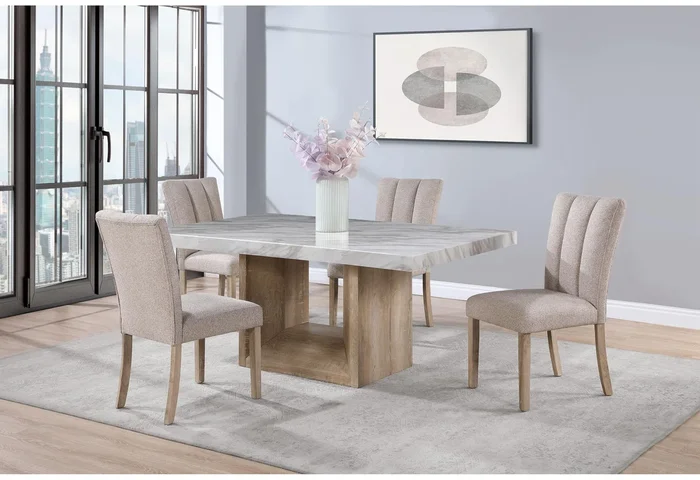 D8683 DINING CHAIR – BEIGE