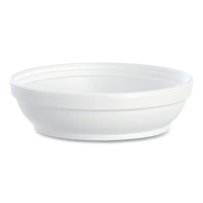Dart® Insulated Foam Bowls, 5 Oz, White, 50/pack, 20 Packs/carton