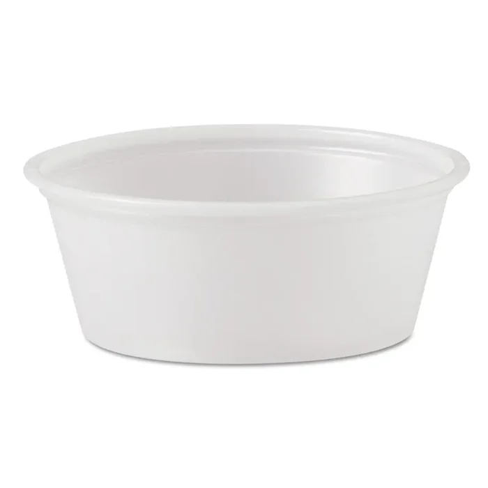 Dart® Polystyrene Portion Cups, 1.5 oz, Plastic, Translucent, 2,500/Carton