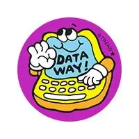 Data Way!, Computer scent Retro Scratch ‘n Sniff Stinky Stickers®
