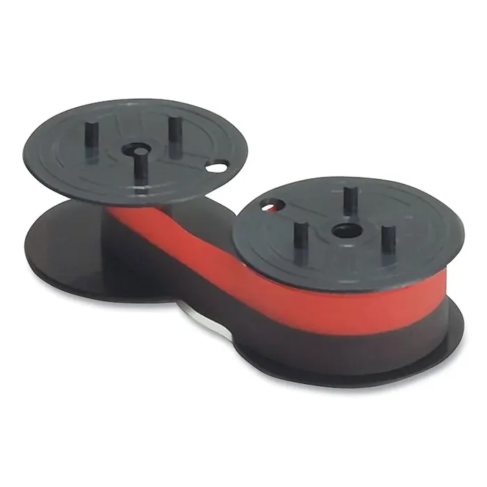 Dataproducts® E3027 Calculator Ribbon, Black/red, 12/box