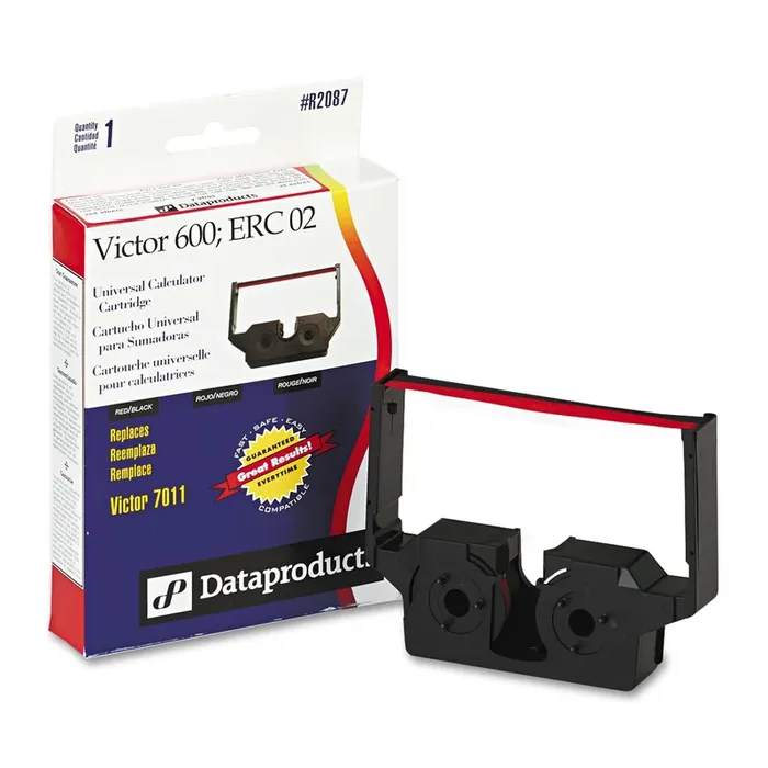 Dataproducts® R2087 Compatible Ribbon, Black/red