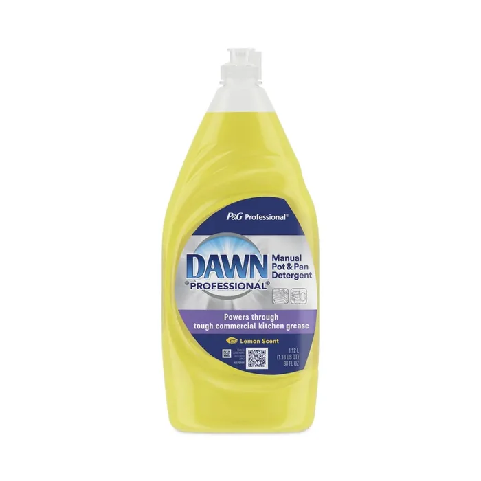 Dawn® Professional Manual Pot/pan Dish Detergent, Lemon, 38 Oz Bottle