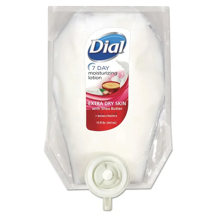 Dial® Professional 7-Day Moisturizing Lotion for Versa Dispenser, 15 oz, Refill Pouch