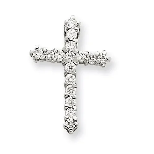Diamond Cross 14k White Gold XP3411A