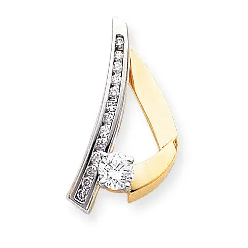 Diamond Slide 14k Two-Tone Gold XS725AA