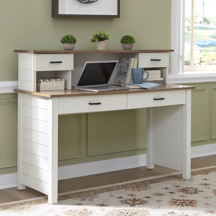 District Writing Desk and Hutch by homestyles