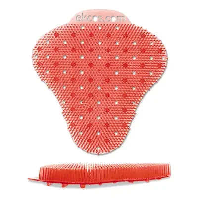 Diversey™ Ekcoscreen Urinal Screens, Melon Scent, Red, 12/carton