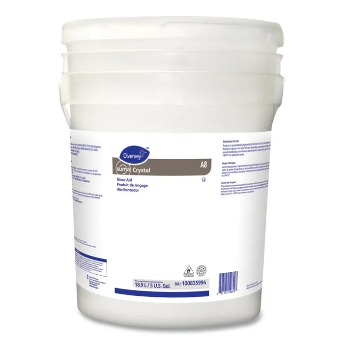 Diversey™ Suma Crystal A8, Characteristic Scent, 18.9 L Container