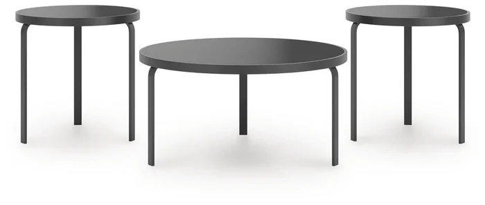Dorylin – Occasional Table Set (Set of 3) – Black