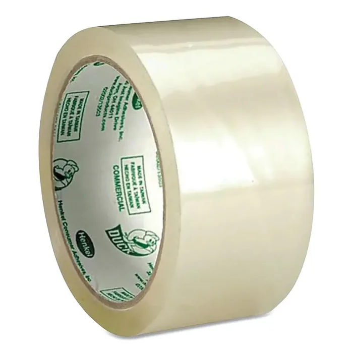 Duck® Commercial Grade Packaging Tape, 3″ Core, 1.88″ X 54.6 Yds, Clear