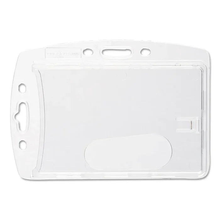 Durable® Replacement Card Holder, Vertical/horizontal, Polystyrene, 10/pack
