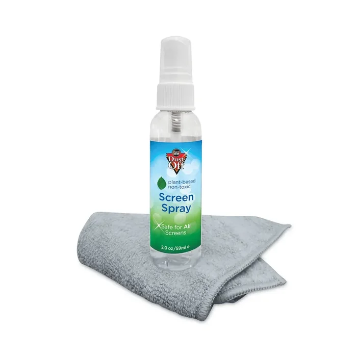 Dust-Off® Laptop Computer Cleaning Kit, 50 Ml Spray/microfiber Cloth