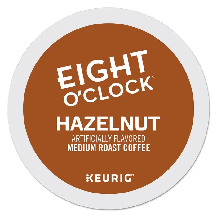 Eight O‘Clock Hazelnut Coffee K-Cups, 96/carton