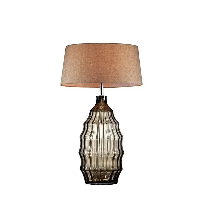 Elen Olive 28″H Olive Glass Table Lamp